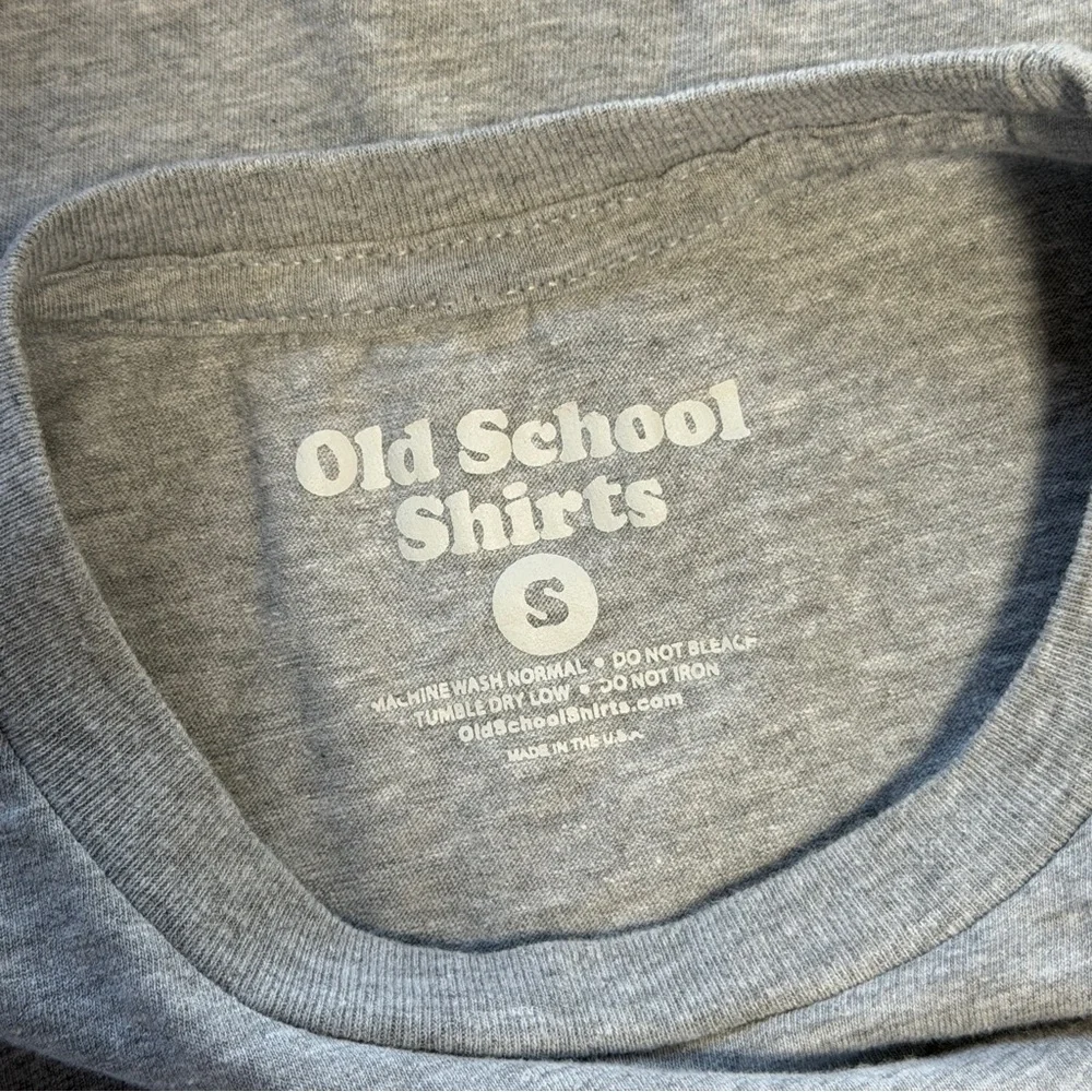 Old School Shirts listing size